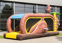 Comprar pista americana inflable mini run pirate 8m para niños. Ordene pistas americanas inflables ahora en línea en JB Hinchables España