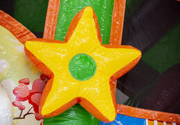 Castillo hinchable multijugador mediano con temática de unicornio para niños. Ordene castillos hinchables en línea en JB Hinchables España