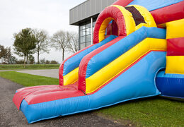 Ordene castillo hinchable multifuncional con temática pirata con una llamativa figura en 3D en el techo para niños. Ordene castillos hinchables en línea en JB Hinchables España