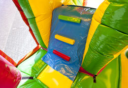 Castillo hinchable multijugador mediano en tema princesa para niños. Ordene castillos hinchables en línea en JB Hinchables España