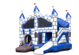 Comprar castillo inflable de interior multijugador con tobogán en castillo temático para niños. Ordene castillos inflables en línea en JB Hinchables España