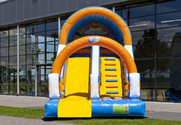 Ordene un espectacular tobogán inflable con temática del mundo marino con colores alegres para niños. Compre toboganes inflables ahora en línea en JB Hinchables España