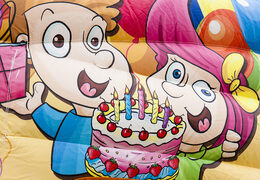 Ordene un fiesta inflable de interior maxi multifun castillo hinchable para niños. Compre castillos hinchables en línea en JB Hinchables España