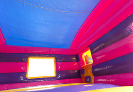 Comprar castillo hinchable de interior multiplay maxi multifun con tobogán en tema princesa para niños. Ordene castillos hinchables en línea en JB Hinchables España