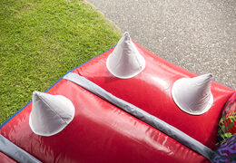 Compre una pista americana de tiburones de 8 m con objetos 3D para niños. Ordene pistas americanas inflables ahora en línea en JB Hinchables España