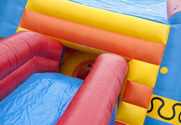 Compre un castillo hinchable cubierto Clown con un objeto 3D en el techo en JB Hinchables España. Ordene castillos hinchables en línea en JB Hinchables España