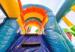 Comprar castillo hinchable multijugador de interior con tema de cuento de hadas con tobogán para niños. Ordene castillos hinchables en línea en JB Hinchables España