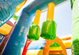 Castillo hinchable de cuento de hadas con tobogán para niños. Compre castillos hinchables en línea en JB Hinchables España