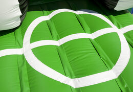 Comprar castillo hinchable de fútbol multijugador mediano con tobogán para niños. Ordene castillos hinchables en línea en JB Hinchables España