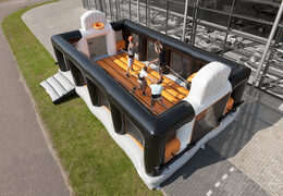 Compre un campo de juegos multifuncional para diferentes tipos de actividades deportivas tanto para jóvenes como para mayores. Ordene la arena deportiva inflable ahora en línea en JB Hinchables España