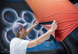 Estadio deportivo inflable independiente a la venta