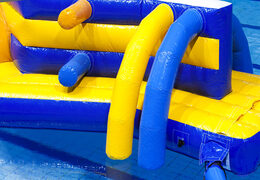 Comprar pista hinchable de doble obstáculo Zig Zag Zee para grandes y pequeños. Ordene carreras de obstáculos para piscinas inflables ahora en línea en JB Hinchables España