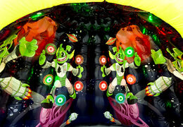 Carpa inflable para jugar juegos IPS a la venta