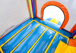 Compre el pequeño castillo hinchable para fiestas con tobogán para niños de JB Inflatables. Ordene castillos hinchables con tobogán en línea en JB Hinchables España