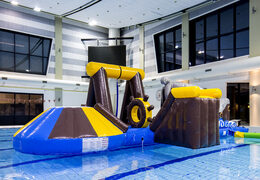 Compre una isla pirata hinchable y hermética con enredadera, torre de escalada, tobogán redondo y obstáculos para grandes y pequeños. Ordene juegos de piscina inflables ahora en línea en JB Hinchables España