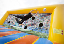 Compra portería de fútbol con cama hinchable para grandes y pequeños. Ordene ahora una portería de fútbol inflable con cama en línea en JB Hinchables España