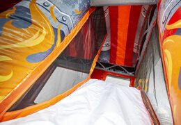 Compre un castillo hinchable en el tema de los bomberos con un tobogán para niños. Ordene castillos hinchables en línea en JB Hinchables España