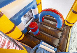 Compra castillo hinchable pirata multijugador con tobogán para niños. Ordene castillos hinchables en línea en JB Hinchables España