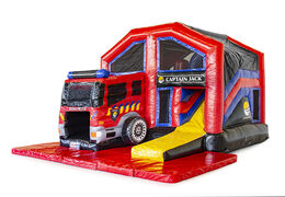Ordene inflables de interior personalizados Captian Jack Multiplay Fire Brigade en línea en JB Hinchables España; especialista en artículos publicitarios inflables como castillo hinchable personalizadas