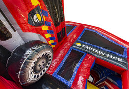 Los inflables de interior personalizados Captian Jack Multiplay Fire Brigade son perfectos para cualquier evento. Compre castillo hinchable hechas a medida en JB Hinchables España