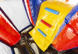 Compre el castillo hinchable de interior personalizado Captian Jack Multiplay Fire Brigade con logotipo en línea en JB Hinchables España