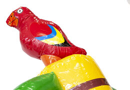 Compre una pista americana inflable de 9 metros con temática de la jungla para niños. Ordene pistas americanas inflables ahora en línea en JB Hinchables España