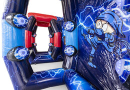 Ordene el juego interactivo inflable Ninja Battle