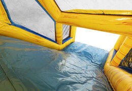 Compre una pista americana temática de mármol modular de 19 m con objetos 3D a juego para niños. Ordene pistas americanas inflables ahora en línea en JB Hinchables España