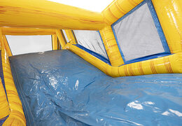 Pista americana inflable de mármol con objetos 3D a juego para niños. Compre pistas americanas inflables en línea ahora en JB Hinchables España