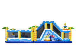 Pista americana inflable de surf con objetos 3D a juego para niños. Compre pistas americanas inflables en línea ahora en JB Hinchables España