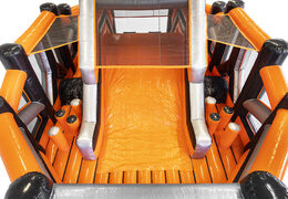 Compre una mega carrera de obstáculos inflable Dodge o Slide modular de 40 piezas para niños. Ordene carreras de obstáculos inflables en línea ahora en JB Hinchables España