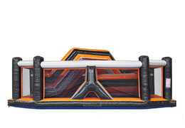 Mega inflable de 40 piezas giga modular Tunnel Twister curso de asalto para niños. Ordene carreras de obstáculos inflables en línea ahora en JB Hinchables España