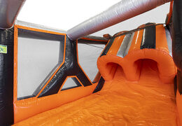 Compre una pista de obstáculos modular inflable Tunnelslide de 40 piezas para niños. Ordene carreras de obstáculos inflables en línea ahora en JB Hinchables España