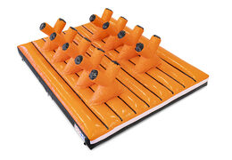 Comprar carrera de obstáculos hinchable giga modular X Platform de 40 piezas para niños. Ordene carreras de obstáculos inflables en línea ahora en JB Hinchables España