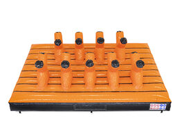 Ordene un curso de asalto inflable gigante modular X Platform para niños. Compre carreras de obstáculos inflables en línea ahora en JB Hinchables España