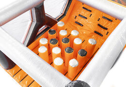 Obtenga su carrera de obstáculos Survival Run para niños en línea ahora. Ordene carreras de obstáculos inflables en JB Hinchables España