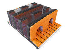 Comprar carrera de obstáculos hinchable modular giga Worm Platform de 40 piezas para niños. Ordene carreras de obstáculos inflables en línea ahora en JB Hinchables España