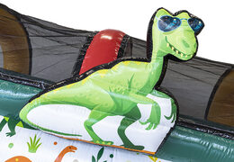 Compre un pista deslizante dinopark landgoed tenaxx personalizado para jóvenes y mayores. Ordene una pista de rodillos inflable ahora en línea en JB Promotions España
