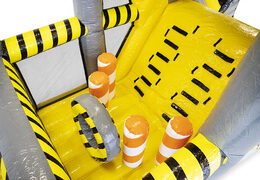 Compre una pista americana inflable de 9 metros con objetos 3D temáticos de alta resistencia para niños. Ordene pistas americanas inflables ahora en línea en JB Hinchables España