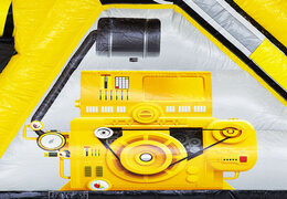 Compre una pista americana para trabajos pesados ​​de 9 m con objetos 3D para niños. Ordene pistas americanas inflables ahora en línea en JB Hinchables España