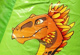 Compra un pequeño castillo inflable de interior con tema de dinosaurios para niños. Compra inflables en línea en JB Inflatables