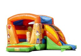 Compra un pequeño multifun castillo inflable de interior  con tema de fiesta para niños. Ordena inflables en línea en JB Hinchables España