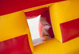 Compra un mediano castillo hinchable multifun interior en tema de circo para niños. Compra castillos hinchables en línea en JB Hinchables España