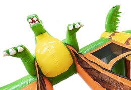 Pequeño castillo hinchable multiplay con temática de dinosaurios con tobogán a la venta. Compre castillos hinchables con tobogán para niños en línea en JB Hinchables España