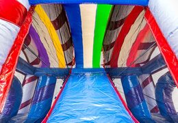 Compre el castillo hinchable multijugador interior Candyland con un tobogán y objetos 3D para niños. Ordene hinchables en línea en JB Hinchables España