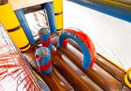 Castillo hinchable de temática pirata con tobogán y compra objetos 3D para niños. Ordene castillos hinchables en línea en JB Hinchables España