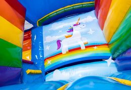 Compre un castillo inflable de unicornio multifuncional en JB Hinchables España. Ordene el castillo inflable en línea en JB Hinchables España
