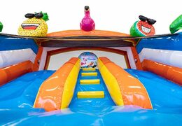 Ordene un castillo hinchable de interior para varios juegos con tema de flamencos para niños en JB Hinchables España. Compre castillos hinchables en línea en JB Hinchables España