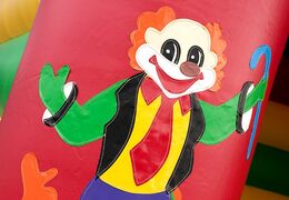 Compra carrusel castillos hinchables estándar con tema de circo para niños. Ordene castillos hinchables en línea en JB Hinchables España
