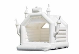 Compre un castillo hinchable estándar con un tema de boda en forma de castillo para niños. Compre hinchables en línea en JB Hinchables España